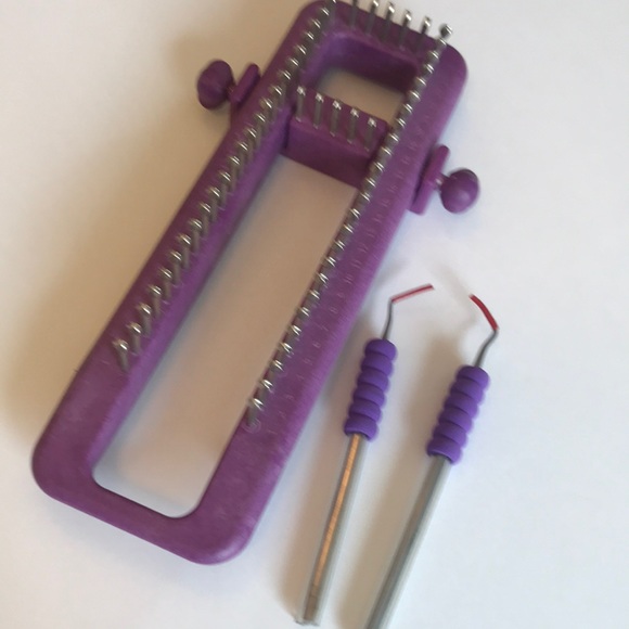 Adjustable Sock Loom Kit With Hook Knitting Loom Craft Tool Socks - Picture 1 of 5